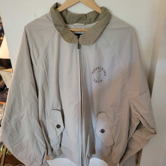 EUC Towne by London Fog Navalairs 1999 Golf Jacket - Picture 1 of 4